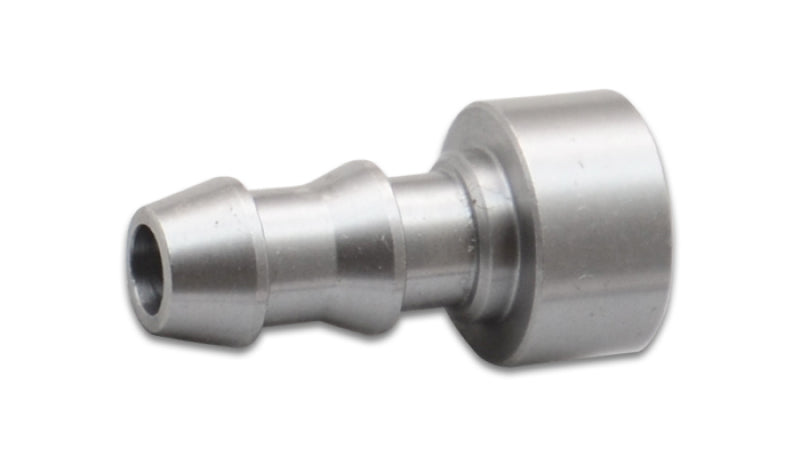Vibrant 1/2in ID Hose Barbed Weld Bung - Mild Steel for performance car tuning at DTX Performance
