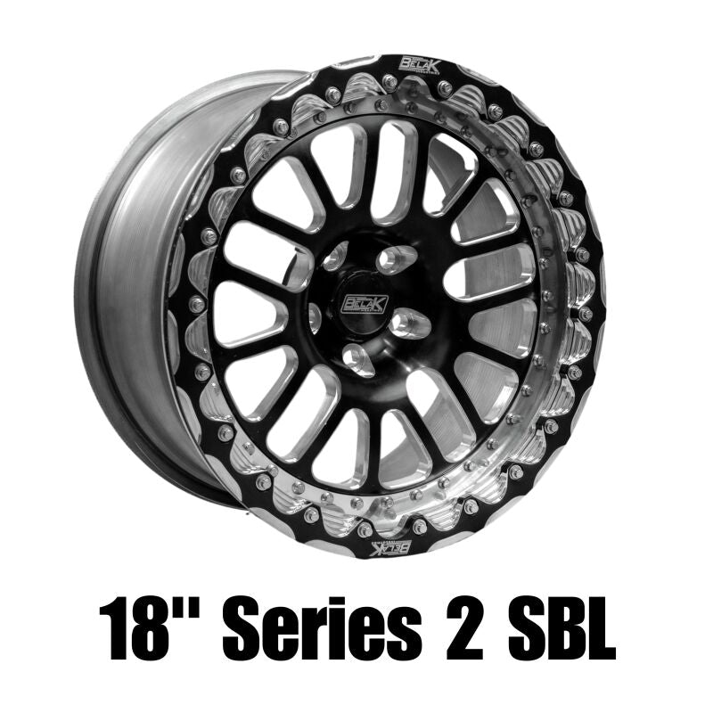 Belak 18x6 / 2.75in BS / 5x4.75 BP / High Pad / Series 2 Wheel - Non-Beadlock - DTX Performance