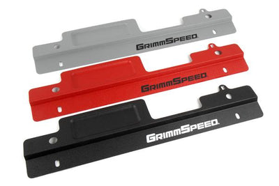 GrimmSpeed 02-07 Subaru Impreza/WRX / 04-07 STI Radiator Shroud w/Tool Tray - Black for performance car parts by DTX Performance