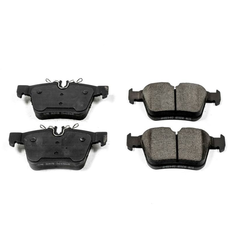 Power Stop 15-19 Mercedes-Benz C300 Rear Z16 Evolution Ceramic Brake Pads - DTX Performance