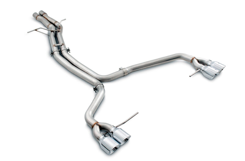 AWE Tuning Porsche Macan Touring Edition Exhaust System - Chrome Silver 102mm Tips - DTX Performance