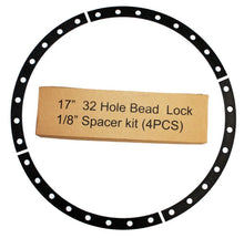 Load image into Gallery viewer, Raceline 17in 32 Hole 1/8in Bead Lock Spacer Kit (4pcs)