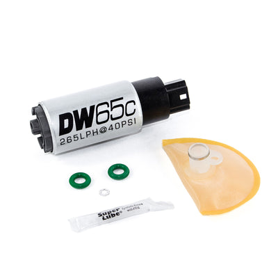 DeatschWerks 265 LPH Compact In-Tank Fuel Pump w/ 06-13 Civic Set Up Kit for performance car parts and engine upgrades
