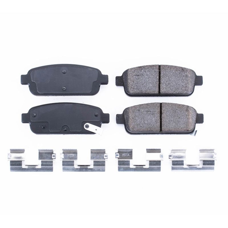 Power Stop 16-19 Buick Cascada Rear Z17 Evolution Ceramic Brake Pads w/Hardware - DTX Performance