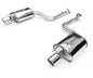 Invidia 06+ Civic Si 2dr ONLY Q300 Rolled Stainless Steel Tip Exhaust for performance car upgrades