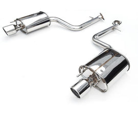 Invidia 15+ Lexus IS200t Q300H Dual Stainless Steel Tip Cat-back Exhaust for performance car parts by DTX Performance.