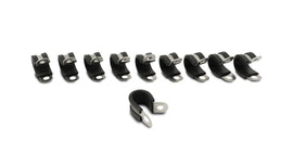 Vibrant Cushion Clamps for 3/8in (6AN) Hose - Pack of 10 - performance upgrades from DTX Performance
