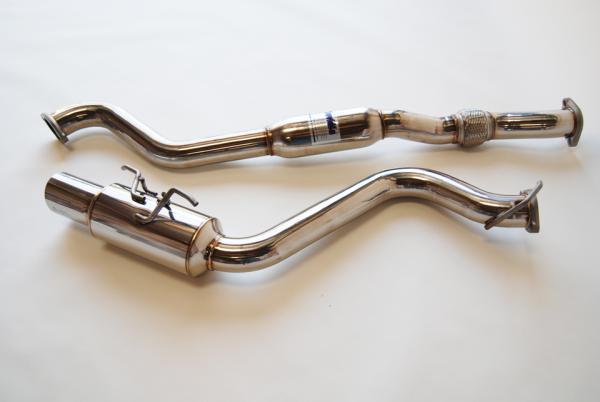 Invidia 08+ WRX / 08-10 STi Hatch N1 Stainless Steel Tip Cat-back Exhaust for performance upgrades, DTX Performance parts
