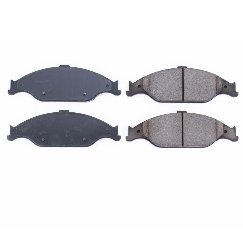 Power Stop 99-04 Ford Mustang Front Z16 Evolution Ceramic Brake Pads - DTX Performance