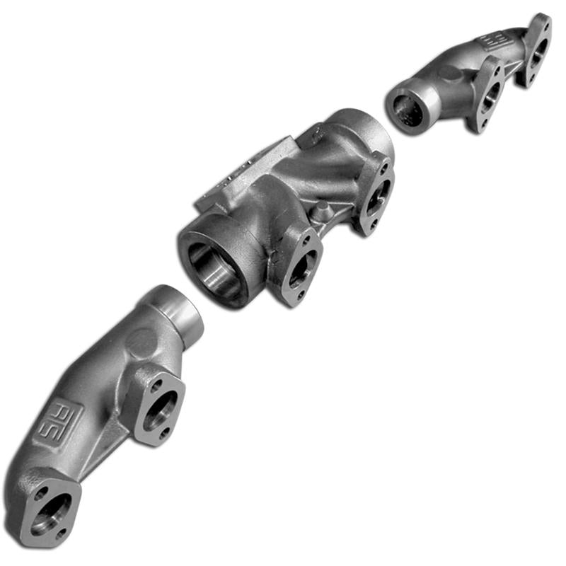 ATS Diesel 1994 - Early 98 Dodge 5.9L 12-Valve Cummins 3pc T3 PulseFlow Exhaust Manifold ATS Diesel