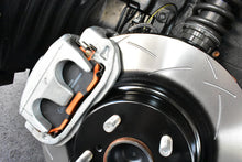 Load image into Gallery viewer, DBA 15-21 Subaru WRX STI XP Performance Front Brake Pads installed on vehicle, high performance brakes for racing and street use