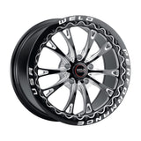 Weld Belmont Beadlock 17x10 / 5x114.3 BP / ET50 BS7.50 Gloss Black MIL DIA 78.1