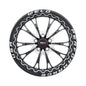 Weld Belmont Beadlock 17x10 / 5x120 BP / ET42 / BS 7.15 / 78.1 CB Gloss Black MIL Weld