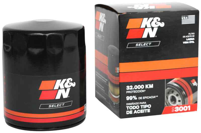 K&N 97-06 Audi A4 1.8L L4 Spin On Oil Filter for performance car parts and engine upgrades