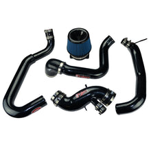 Load image into Gallery viewer, Injen 03-06 Evo 8/9/MR Cast Aluminum Intake System w/ Full Intercooler Piping Black Short Ram Intake - DTX Performance