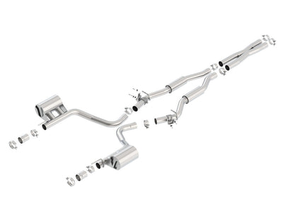 Borla 2015 Dodge Challenger SRT/392 Hemi 6.4L V8 S-TYPE Catback Exhaust for performance car parts - DTX Performance