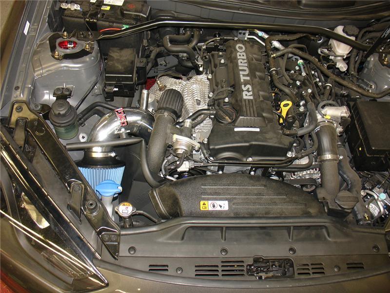 Injen 13-14 Hyundai Genesis Coupe 2.0L 4cyl Turbo GDI Polished Short Ram Intake w/ Heat Shield - DTX Performance