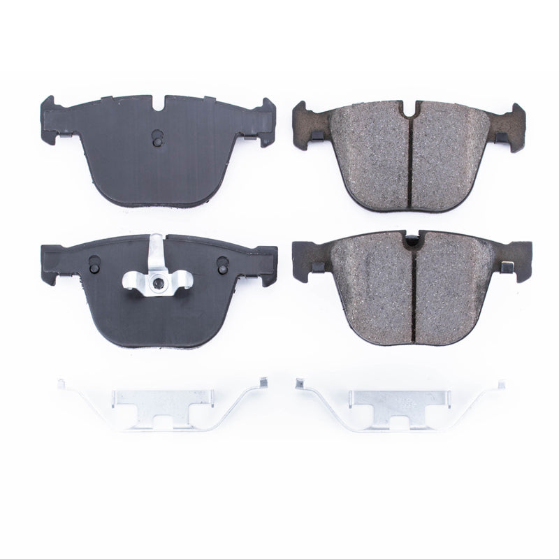 Power Stop 10-17 BMW 535i GT Rear Z17 Evolution Ceramic Brake Pads w/Hardware - DTX Performance