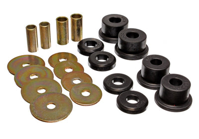 Energy Suspension 90-94 Mitsubishi Eclipse FWD Black Sub-Frame Bushing Set by DTX Performance, high performance auto parts