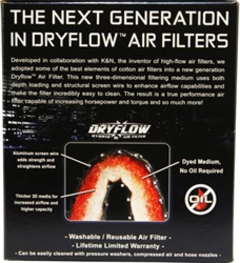 AEM 3.25 in DRY Flow Short Neck 5 in Element Filter by DTX Performance for high performance car parts and tuning upgrades.