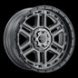 Weld Off-Road Crux 20x12in / 6x135 BP / ET -44 / 106.1mm Bore - Satin Gunmetal / Satin Black Wheel