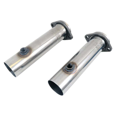 BBK 2-3/4in Universal Flared Exhaust Flow Tubes for high performance cars, available at DTX Performance, a veteran owned shop.
