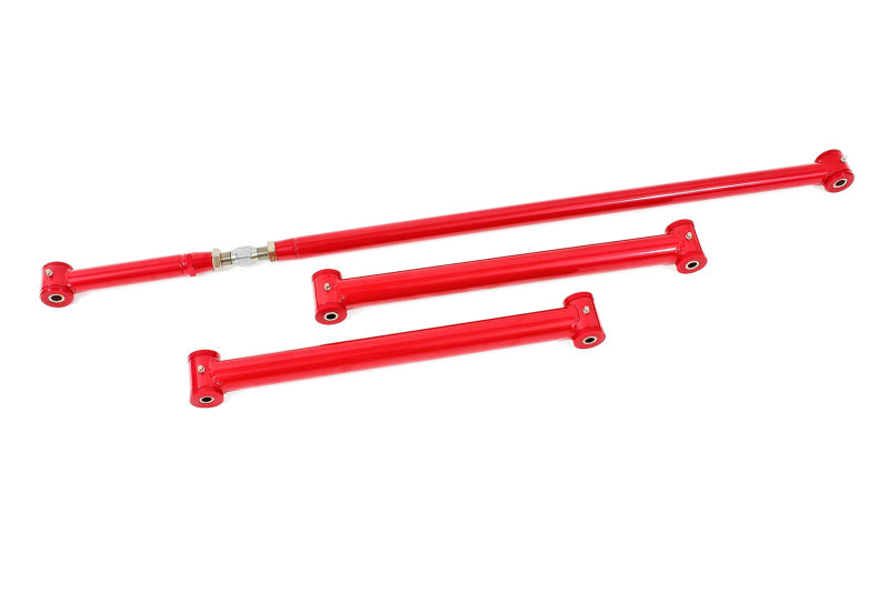 BMR 82-02 3rd Gen F-Body On-Car Adj. Rear Suspension Kit (Polyurethane) - Red - DTX Performance