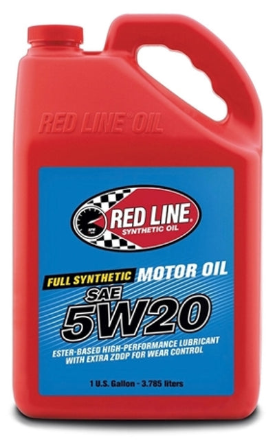 Red Line 5W20 Motor Oil - Gallon for high performance engines, by DTX Performance, veteran owned, aftermarket auto parts.
