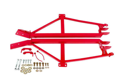BMR 93-02 F-Body Non-Convertible Bolt-On 4-Point Subframe Connectors - Red, DTX Performance, suspension kit, veteran owned shop