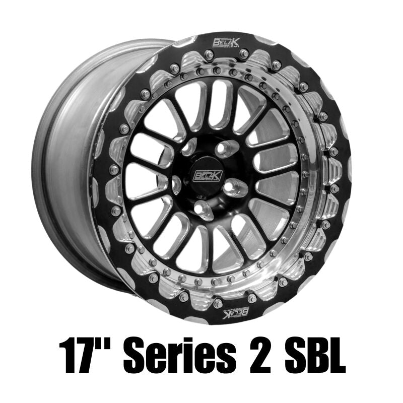 Belak 17x4.5 / 2.25 BS / 5x112 BP / Series 2 Wheel - Monoblock (Req Spacer/Extended Studs) - DTX Performance