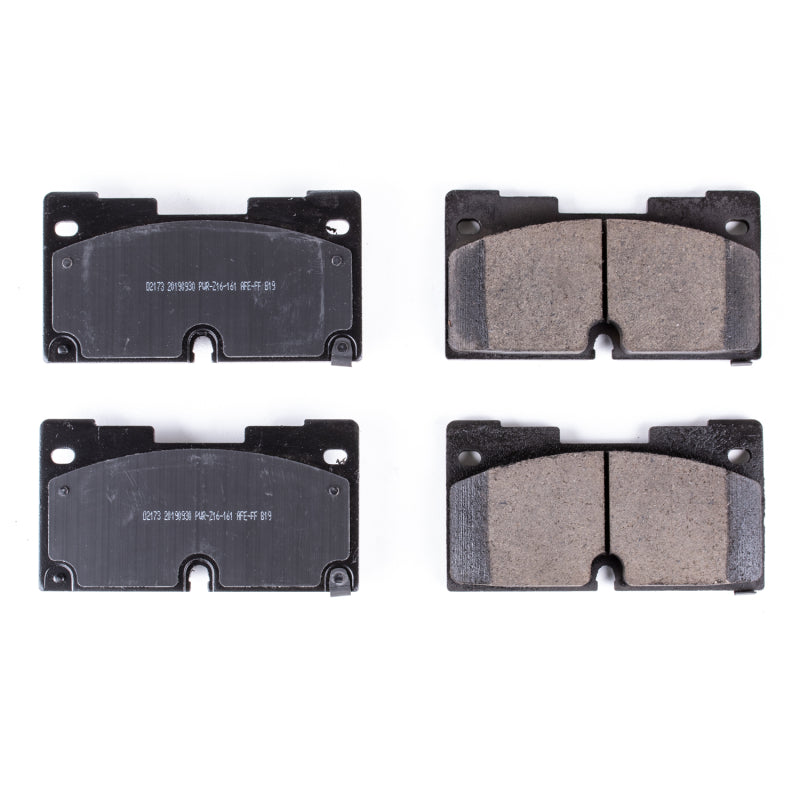 Power Stop 2019 Chevrolet Silverado 1500 Front Z16 Evolution Ceramic Brake Pads - DTX Performance