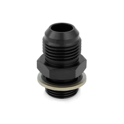 Mishimoto Sandwich Plate Fitting M20 x -10AN Black. High performance auto parts, performance car tuning available.