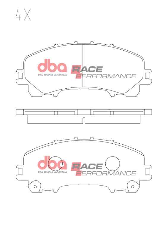 DBA 2023+ Nissan Z (Z34) RP Performance Front Brake Pads