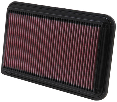 K&N 01-06 Toyota Camry / 04-10 Sienna / 01-09 Highlander / 03-06 Lexus RX330 Drop In Air Filter for performance upgrades