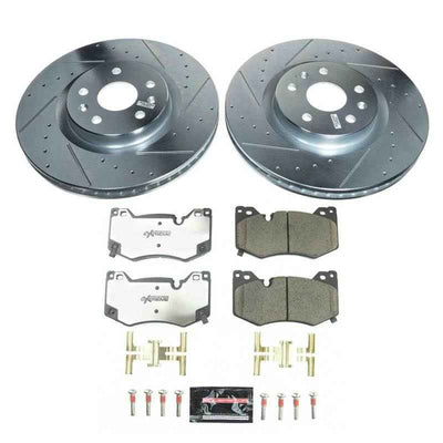 Power Stop 20-21 Chevrolet Corvette Front Z26 Street Brake Kit for performance car parts and high performance brakes