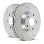 Power Stop 17-20 Ford F-550 Super Duty Front Left Evolution Drilled & Slotted Rotor - performance car parts, brake upgrades