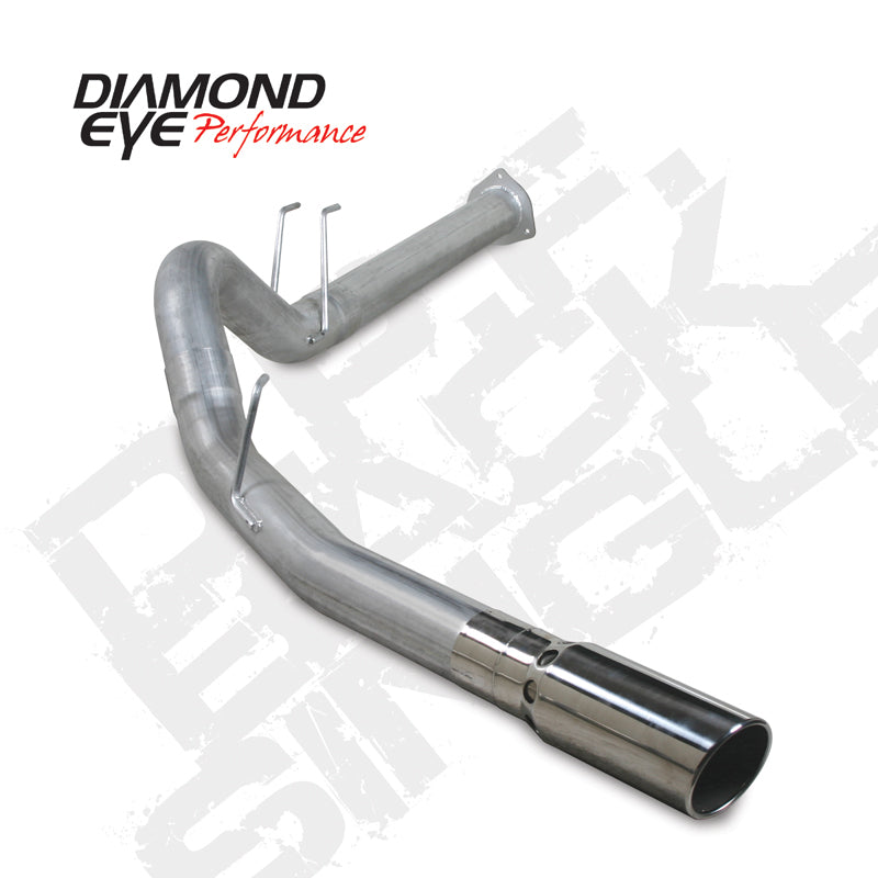 Diamond Eye KIT 4in DPF BACK SGL AL: 2011 FORD 6.7L PWRSTROKE F250/F350 - DTX Performance