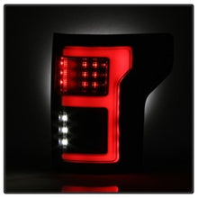 Load image into Gallery viewer, Spyder 15-17 Ford F-150 LED Tail Lights (w/Blind Spot) - Black Smoke (ALT-YD-FF15015BS-LBLED-BSM)