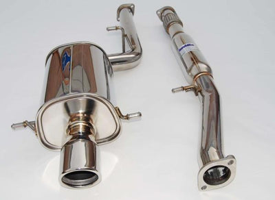 Invidia 02-07 WRX/STi 76mm Q300 Stainless Steel Cat-back Exhaust - high performance auto parts