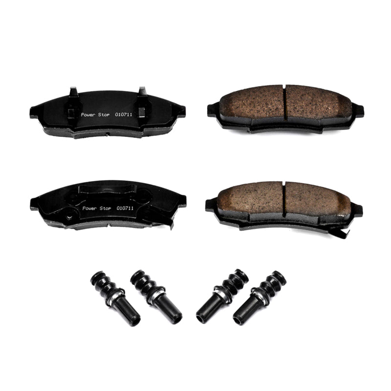 Power Stop 88-96 Buick Regal Front Z17 Evolution Ceramic Brake Pads w/Hardware - DTX Performance