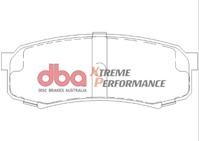 DBA 03-09 Toyota 4Runner XP650 Rear Brake Pads - DTX Performance