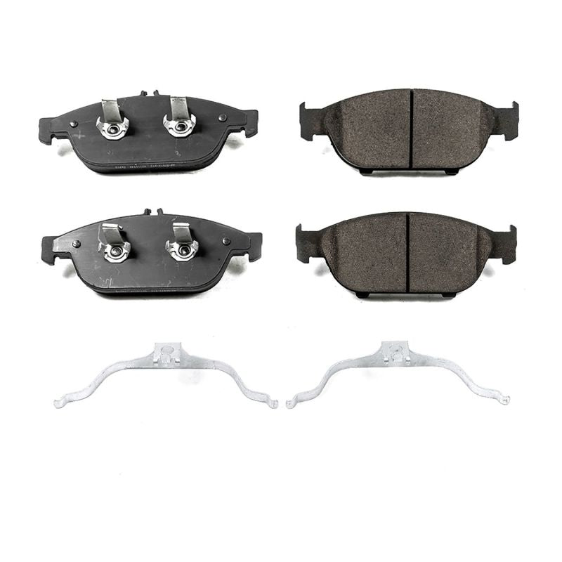 Power Stop 12-14 Mercedes-Benz E550 Front Z17 Evolution Ceramic Brake Pads w/Hardware - DTX Performance