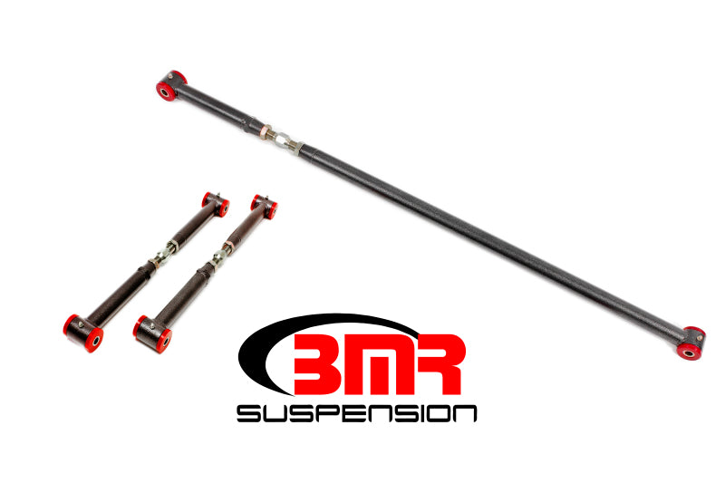 BMR 82-02 3rd Gen F-Body On-Car Adj. Rear Suspension Kit (Polyurethane) - Black Hammertone - DTX Performance