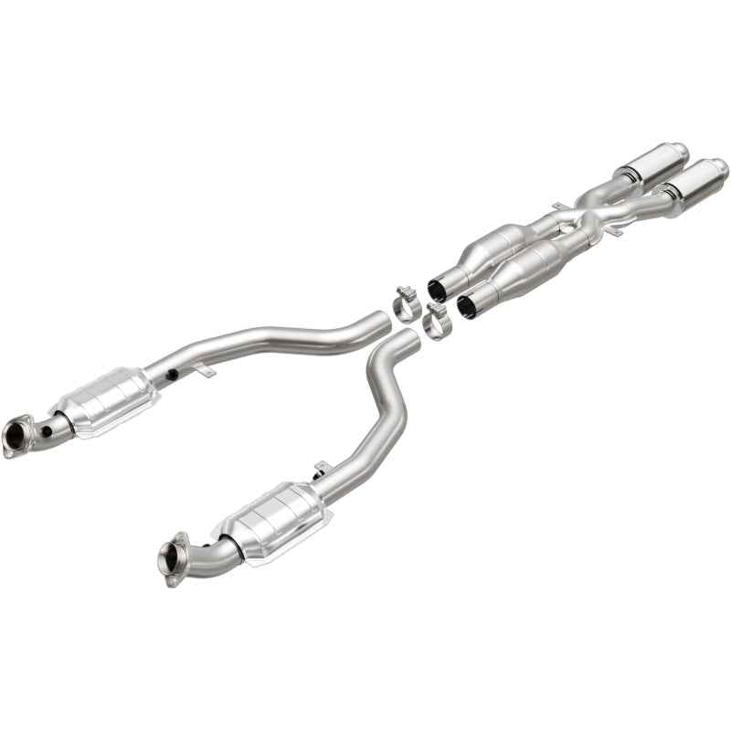 MagnaFlow Conv DF BMW M3 08-09 OEM high performance car exhaust system from DTX Performance, ideal for engine performance and tuning upgrades.