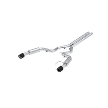 Load image into Gallery viewer, MBRP 2024 Ford Mustang GT S650, 5.0L Cat-Back Dual Split Rear with Carbon Fiber Tips, Race Version exhaust system