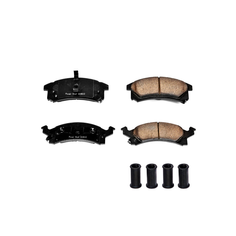 Power Stop 96-98 Buick Skylark Front Z17 Evolution Ceramic Brake Pads w/Hardware - DTX Performance