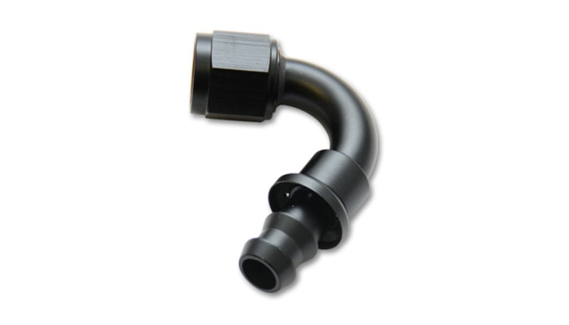 Vibrant Push-On 120 Degree Hose End Elbow Fitting -10AN for performance car tuning