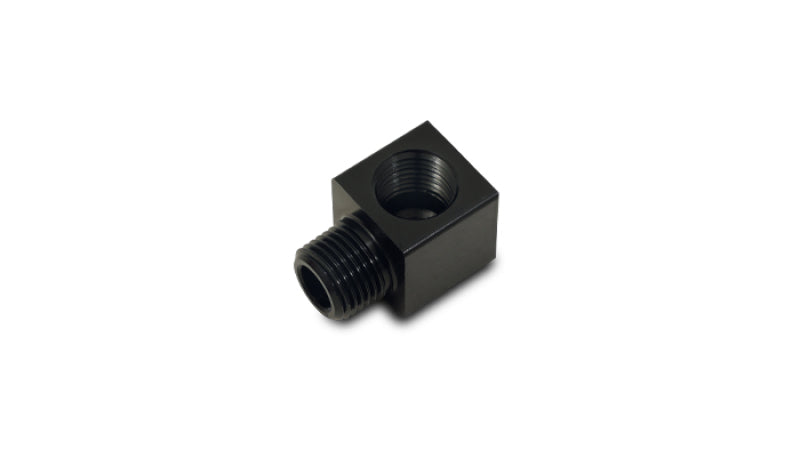 Vibrant 1/8in NPT Female x 1/8in NPT Male 90 Deg Adapter Fitting for performance car parts by DTX Performance
