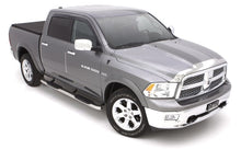 Load image into Gallery viewer, Lund 10-17 Dodge Ram 2500 Crew Cab 5in. Curved Oval SS Nerf Bars - Polished on a performance truck