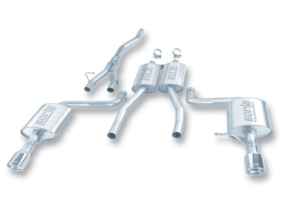 Borla Cat Back system for 02-08 Audi A4 Quattro 2.0L 4cyl - high-performance exhaust from DTX Performance